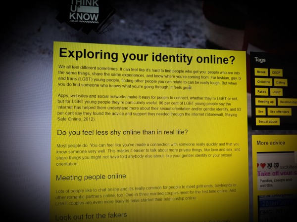 Exploring your identity online?