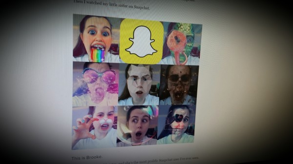 My Little Sister Taught Me How To “Snapchat Like The Teens”