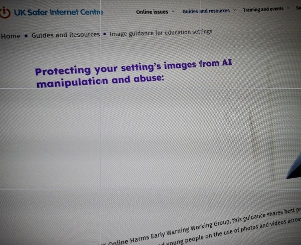 Protecting your setting’s images from AI manipulation and abuse:
