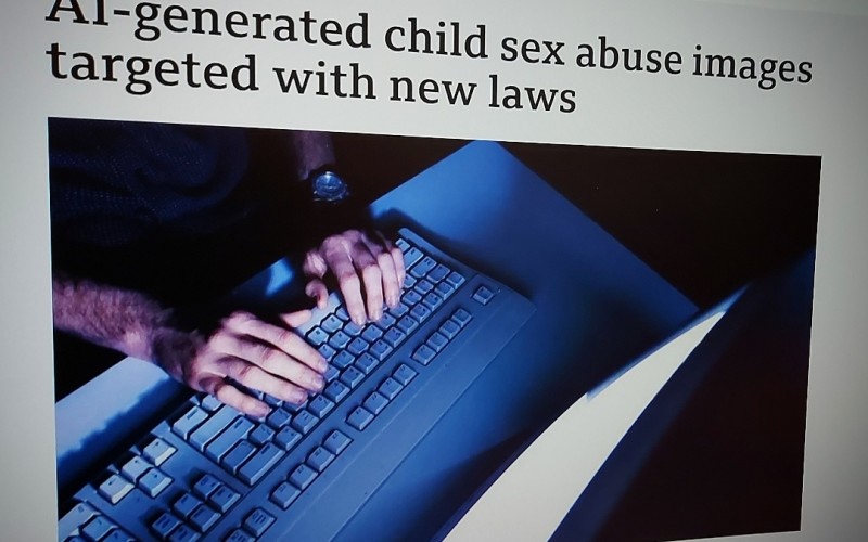 AI-generated child sex abuse images targeted with new laws