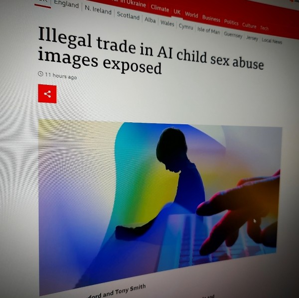 Illegal trade in AI child sex abuse images exposed