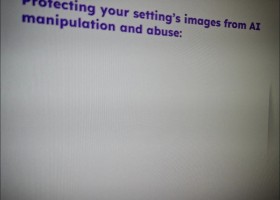 Protecting your setting’s images from AI manipulation and abuse: