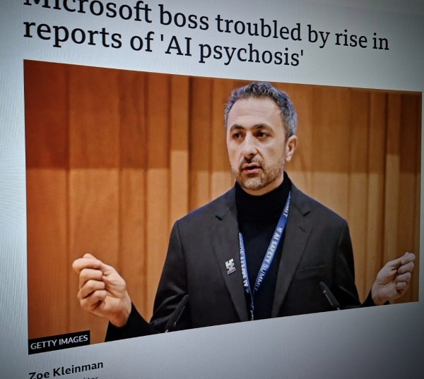 Microsoft boss troubled by rise in reports of 'AI psychosis'