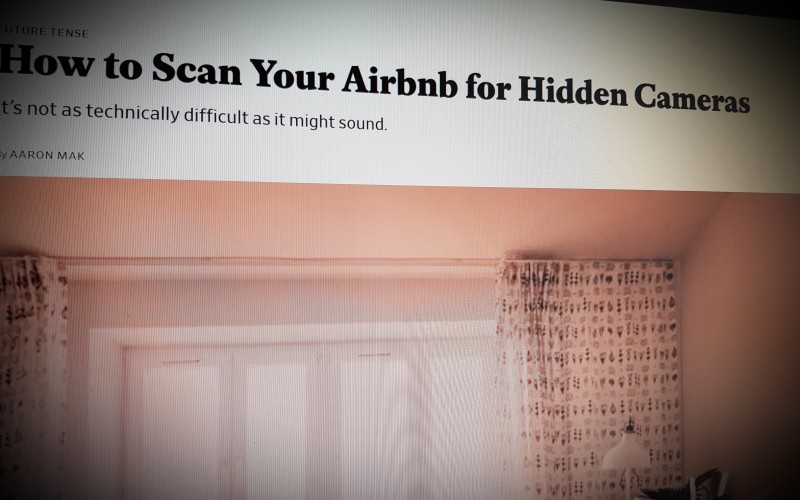 How to Scan Your Airbnb for Hidden Cameras