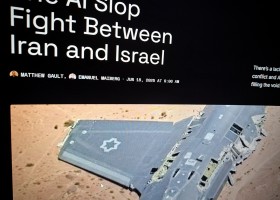 The AI Slop Fight Between Iran and Israel