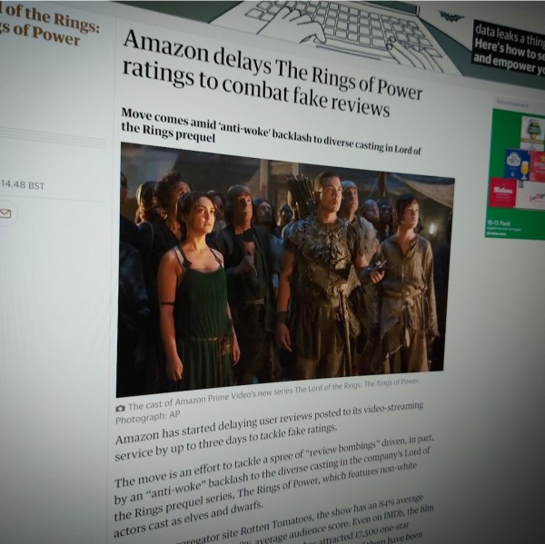 Amazon delays The Rings of Power ratings to combat fake reviews