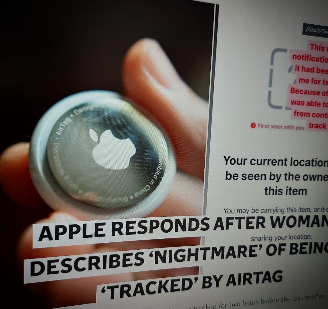 Apple responds after woman describes 'nightmare' of being 'tracked
