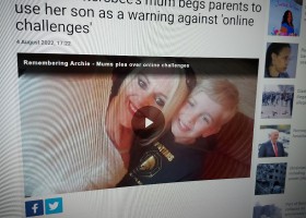 Archie Battersbee’s mum warns against 'online challenges'