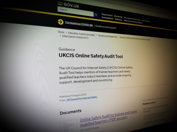 Online Safety Audit for Trainee & Newly Qualified Teachers