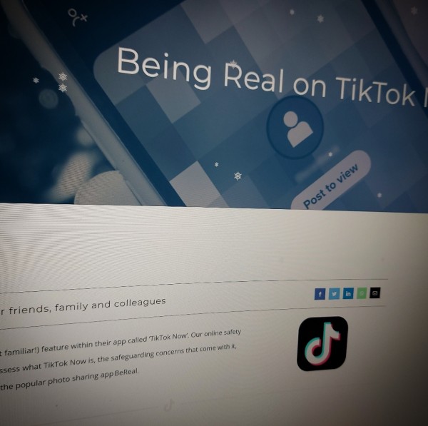 Being Real on TikTok Now