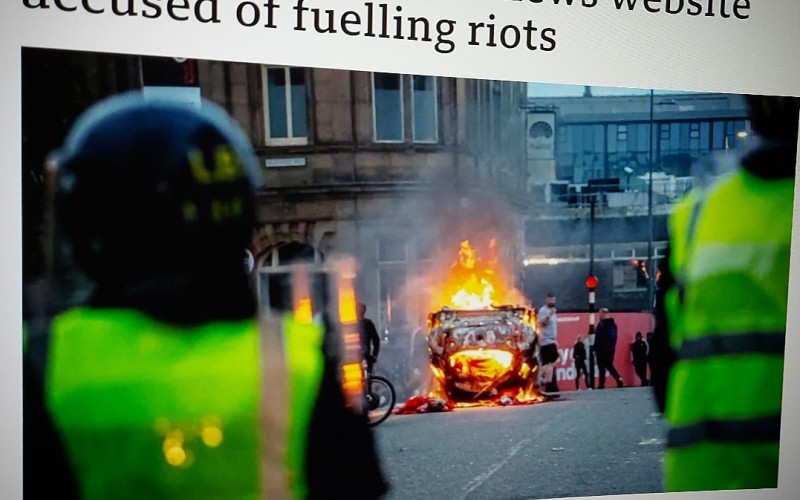 The real story of the news website accused of fuelling riots