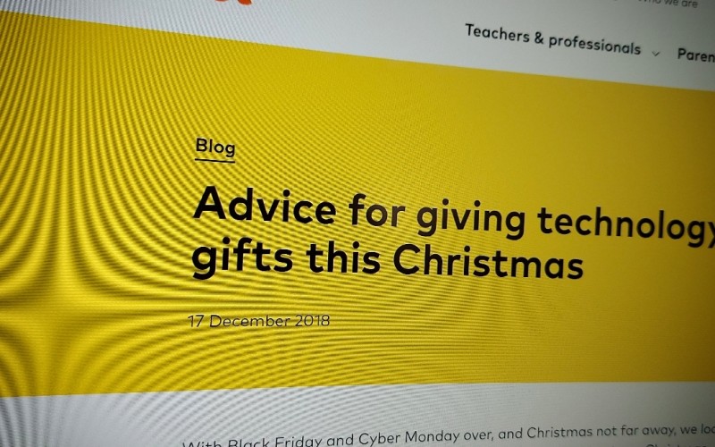 Advice for giving technology gifts this Christmas