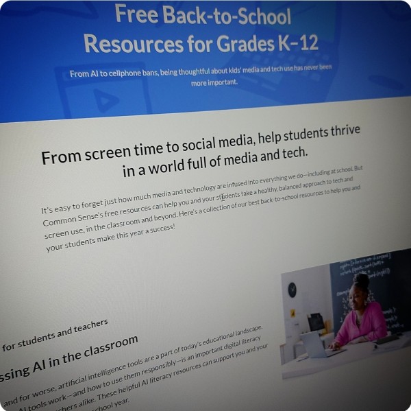 Free Back-to-School Resources for Grades K–12