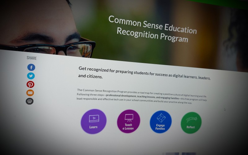 Common Sense Education Recognition Program