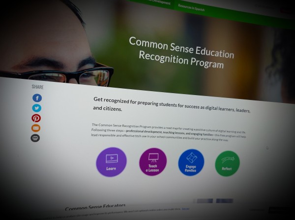 Common Sense Education Recognition Program
