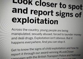Look closer to spot and report signs of exploitation