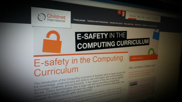 Resources for teaching esafety in the computing curriculum