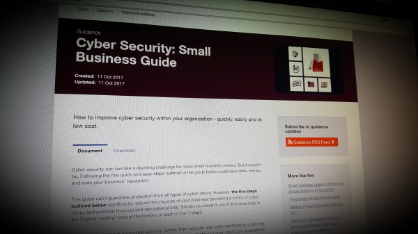 Cyber Security: Small Business Guide