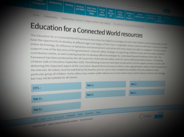 Education for a Connected World resources