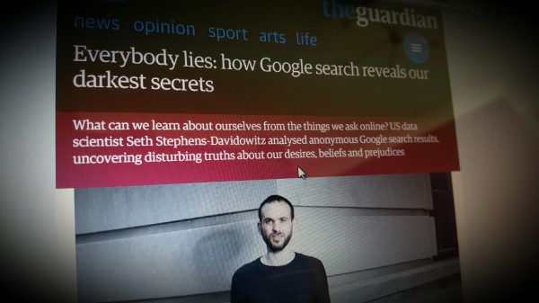 Everybody lies: how Google search reveals our darkest secrets