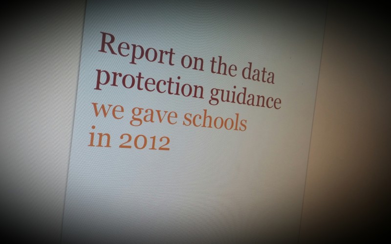 Data Protection Guidance for Schools 2012