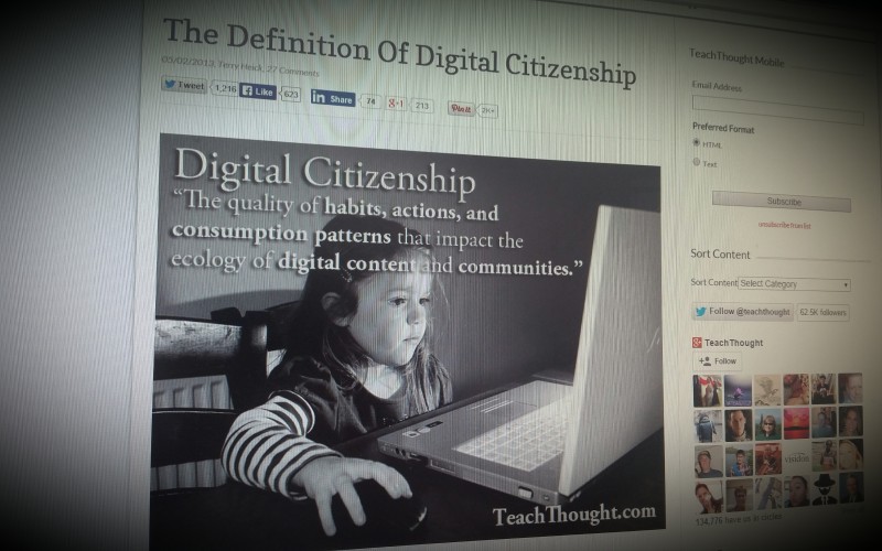 The Definition Of Digital Citizenship