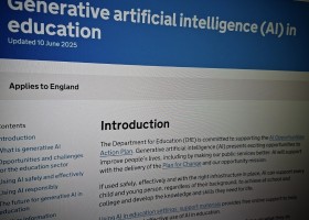 Generative artificial intelligence (AI) in education - policy paper