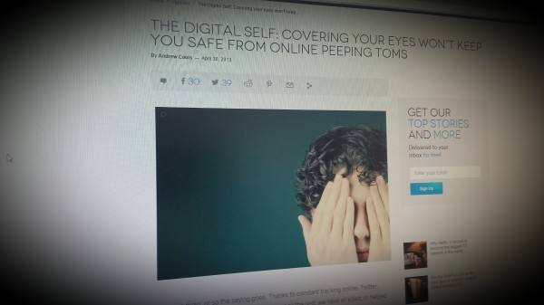 The Digital Self: Covering your eyes won’t keep you safe from online peeping Toms 