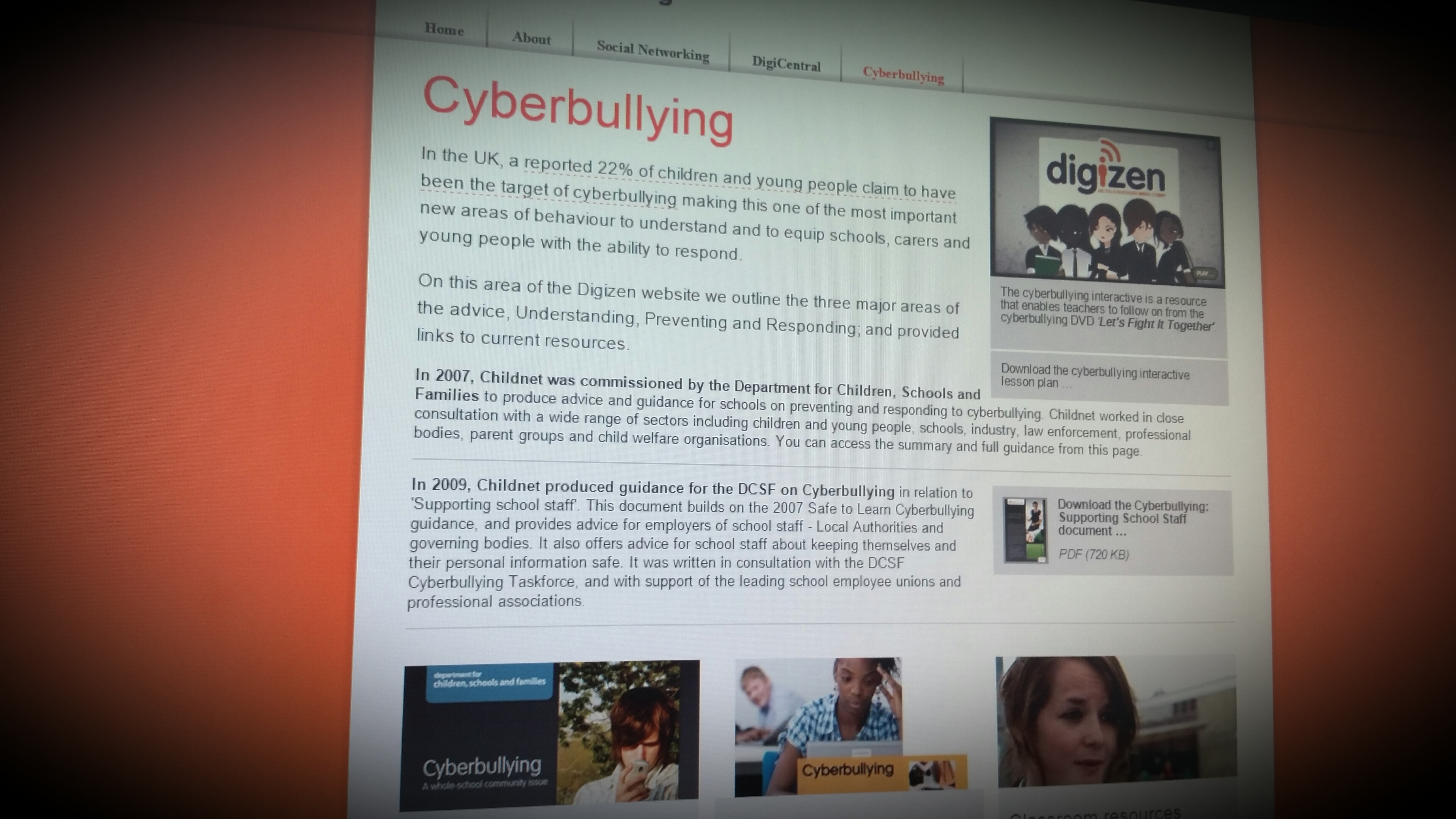 Digizen Computing Digizen - Simfin | Esafety, safeguarding and Digital Literacy