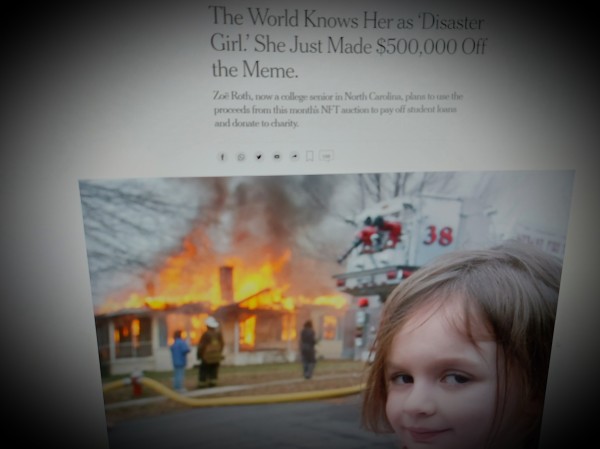 The World Knows Her as ‘Disaster Girl.’ She Just Made $500,000 Off the Meme.