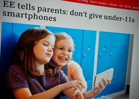 EE tells parents: don't give under-11s smartphones