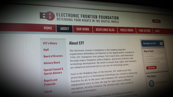 Electronic Frontier Foundation - Defending your rights in the digital world