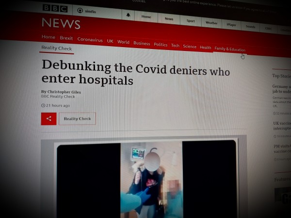 Debunking the Covid deniers who enter hospitals