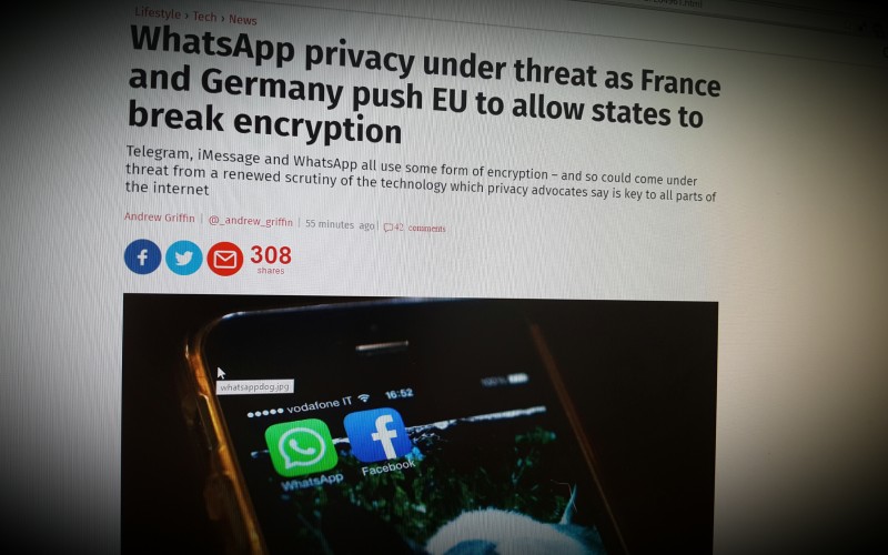 WhatsApp privacy under threat as France and Germany push EU to allow states to break encryption