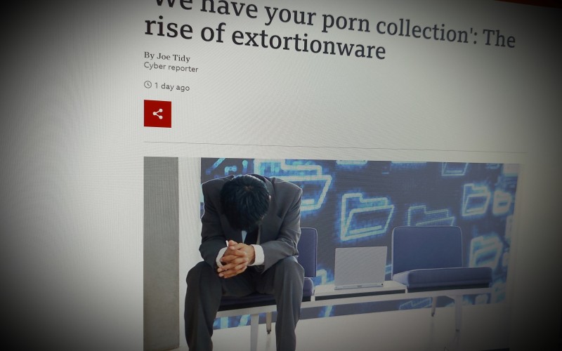 'We have your porn collection': The rise of extortionware