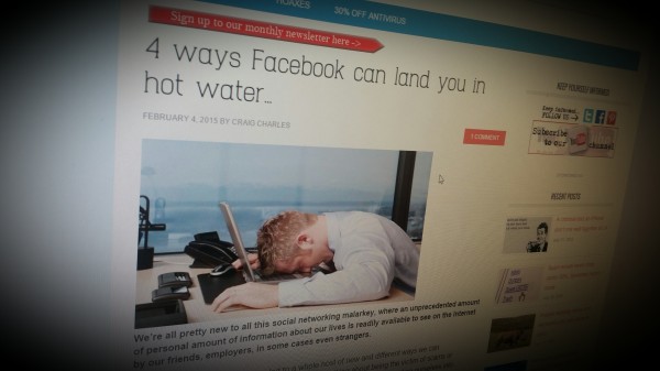 3 ways Facebook can land you in hot water…