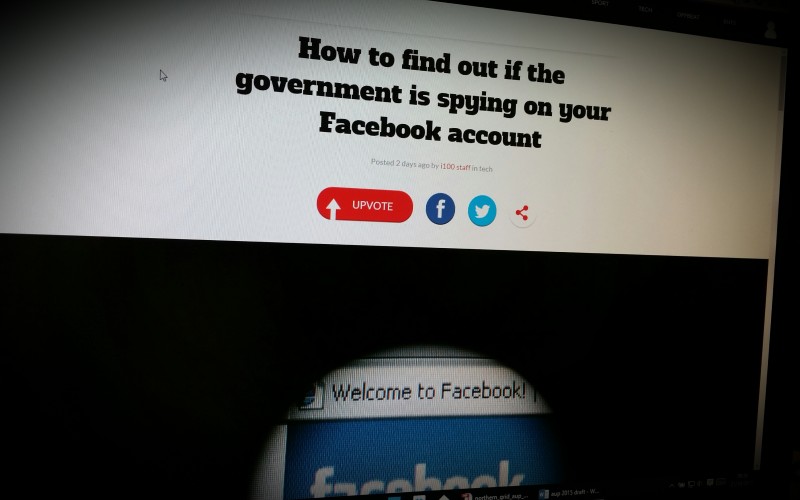 How to find out if the government is spying on your Facebook account