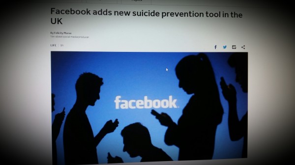 Facebook adds new suicide prevention tool in the UK