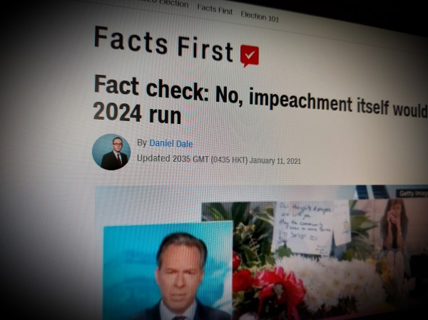 Fact check: No, impeachment itself would not ban Trump from a 2024 run