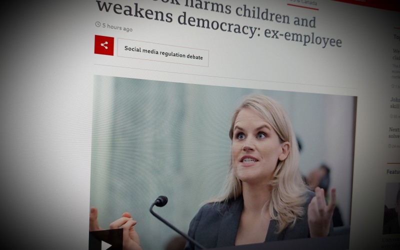 Facebook harms children and weakens democracy: ex-employee