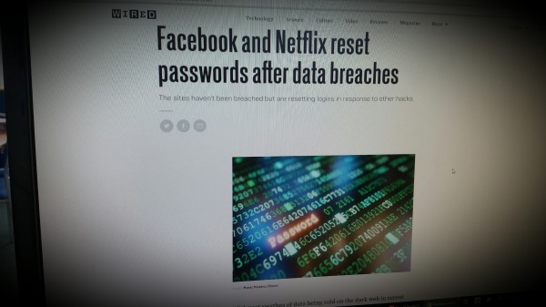 Facebook and Netflix reset passwords after data breaches
