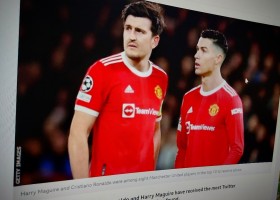 Cristiano Ronaldo & Harry Maguire most abused players on Twitter 