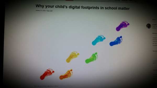 Why your child’s digital footprints in school matter