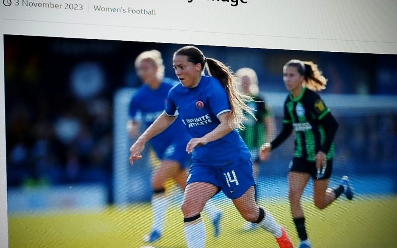 Chelsea boss 'proud' of Fran Kirby for speaking out on body image
