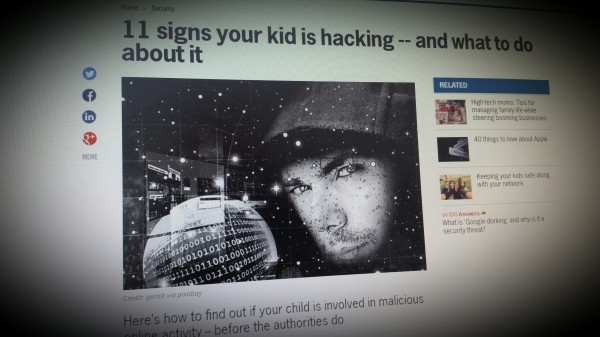 11 signs your kid is hacking -- and what to do about it