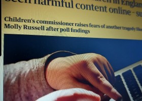 Almost half of children in England have seen harmful content online 