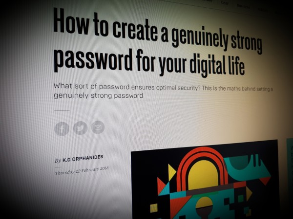 How to create a genuinely strong password for your digital life