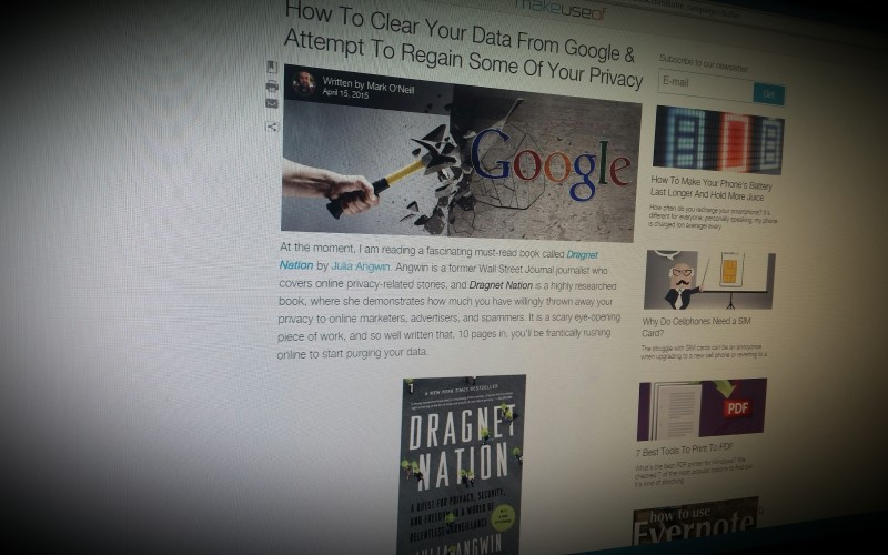 How To Clear Your Data From Google & Attempt To Regain Some Of Your Privacy