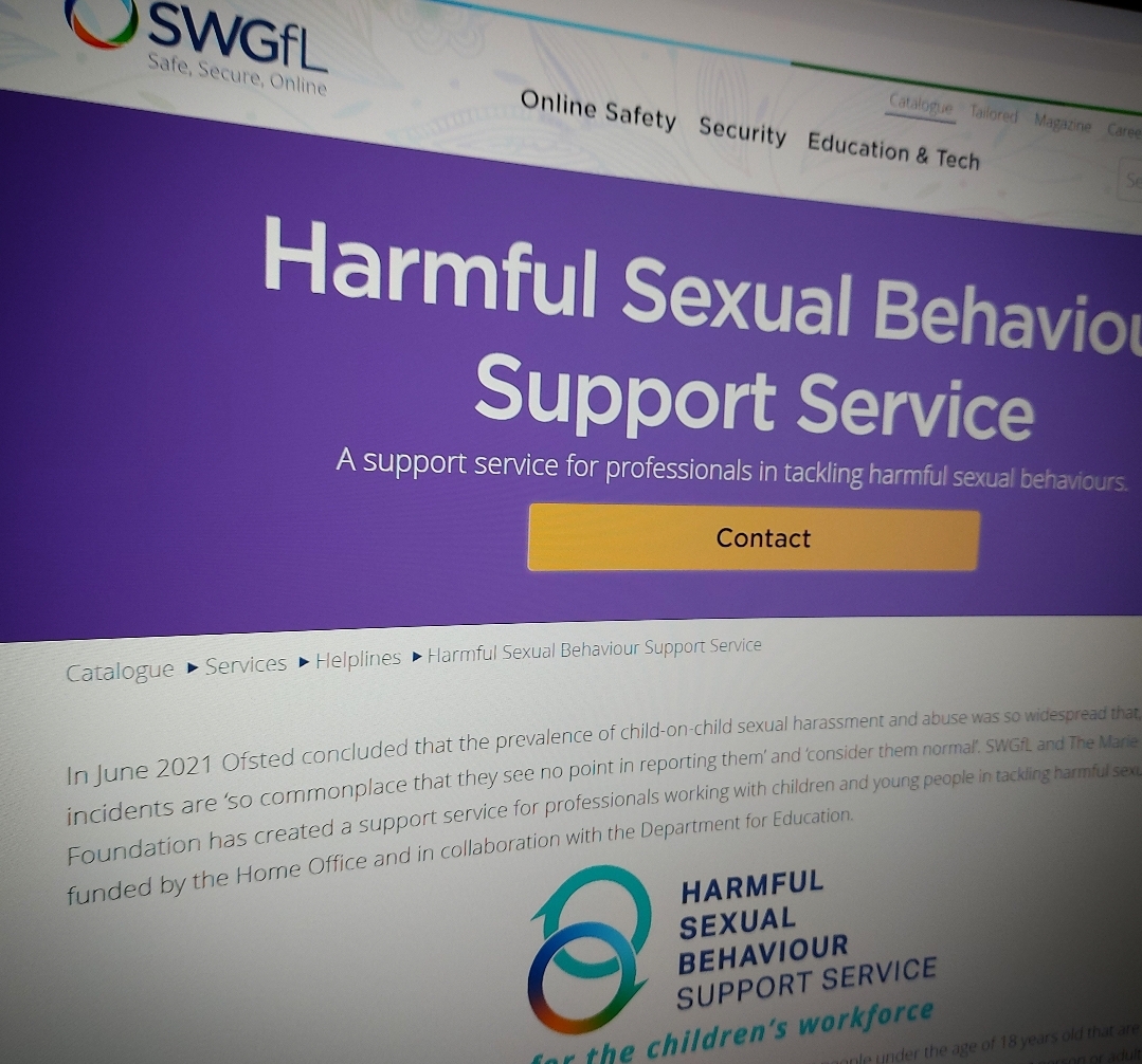 Harmful Sexual Behaviour Support Service - Simfin | Esafety ...