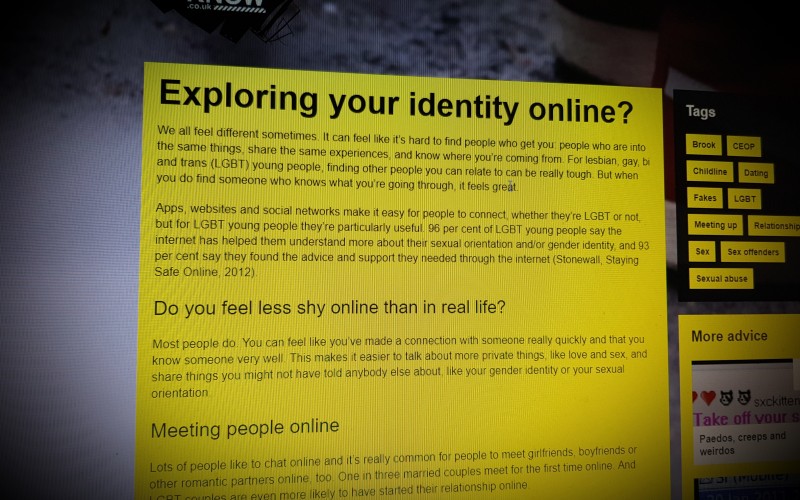 Exploring your identity online?